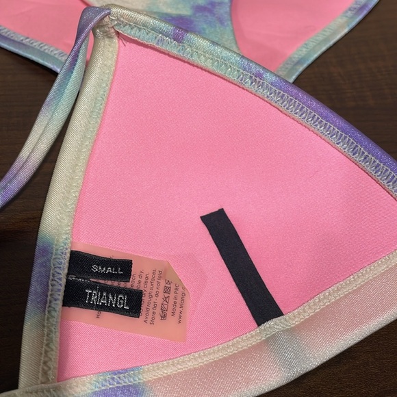 Triangl neoprene bikini set with bag - Picture 5 of 7